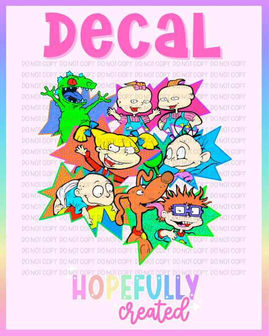 Rugrats Decal-1112 VIP