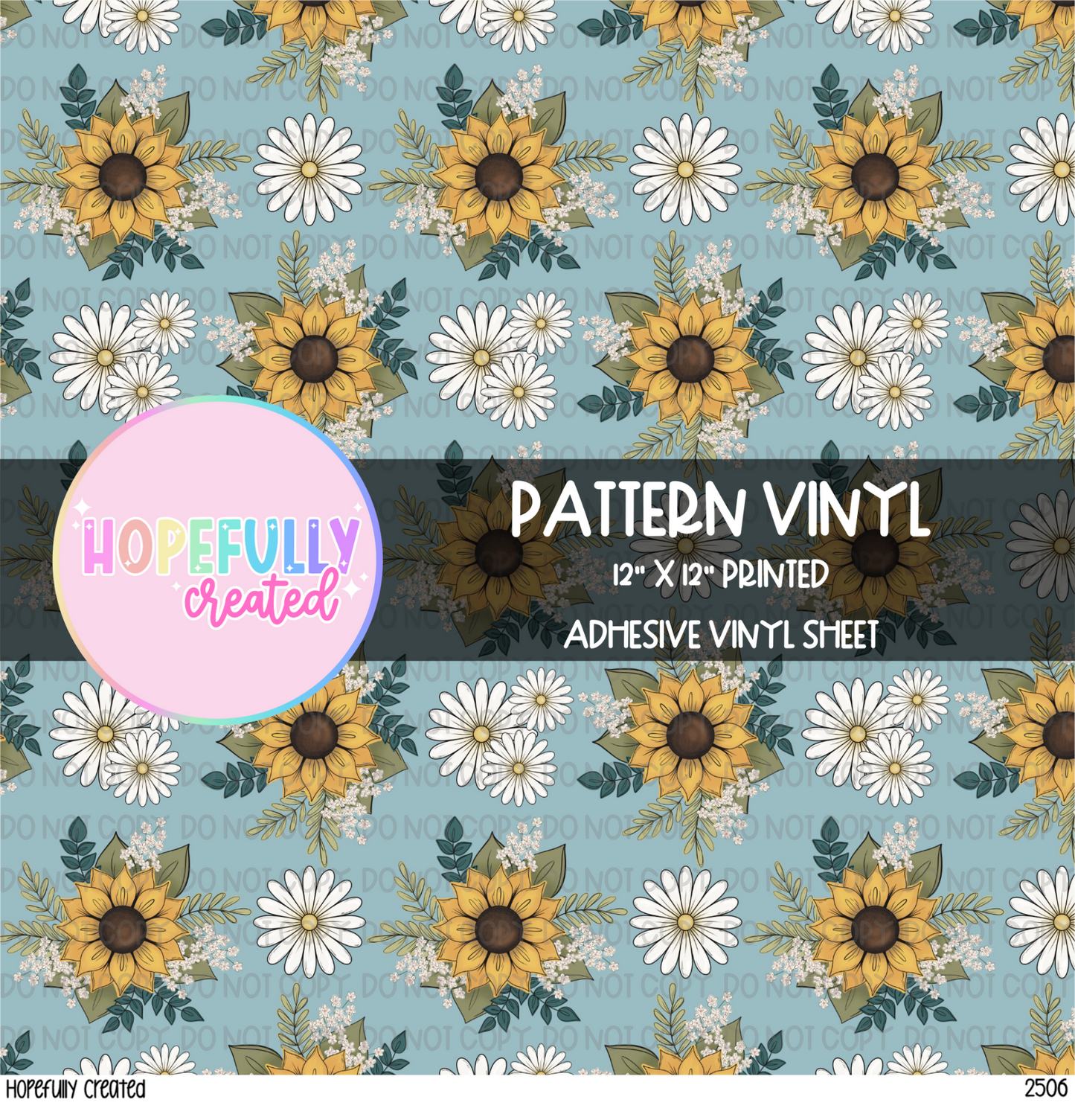 Floral Vinyl Collection- 2506