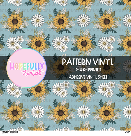Floral Vinyl Collection- 2506