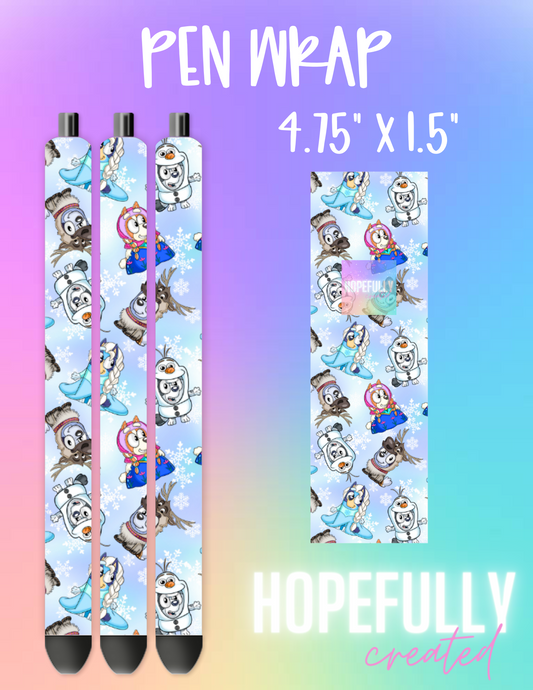 Frozen Dogs Pen Wrap-823 VIP