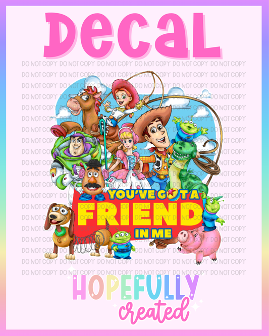 Toys Decal-1115 VIP