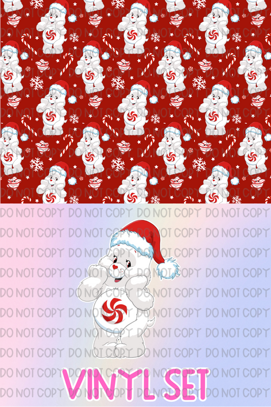 Christmas Bear Vinyl Set