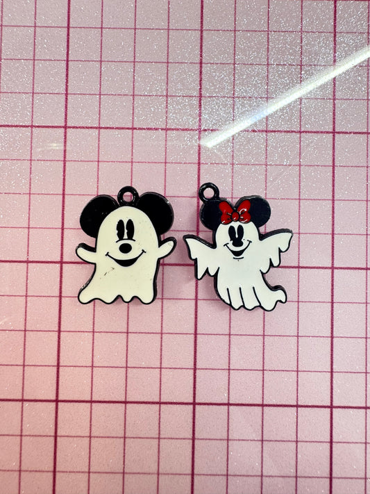 Mouse Ghost Charm