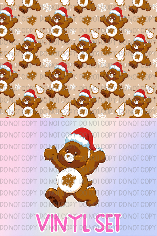 Christmas Bear Vinyl Set