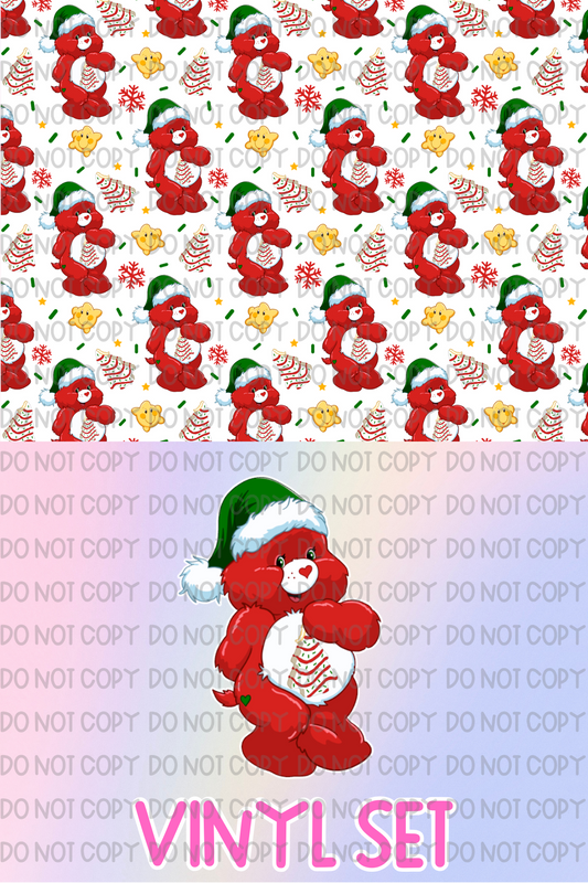 Christmas Bear Vinyl Set