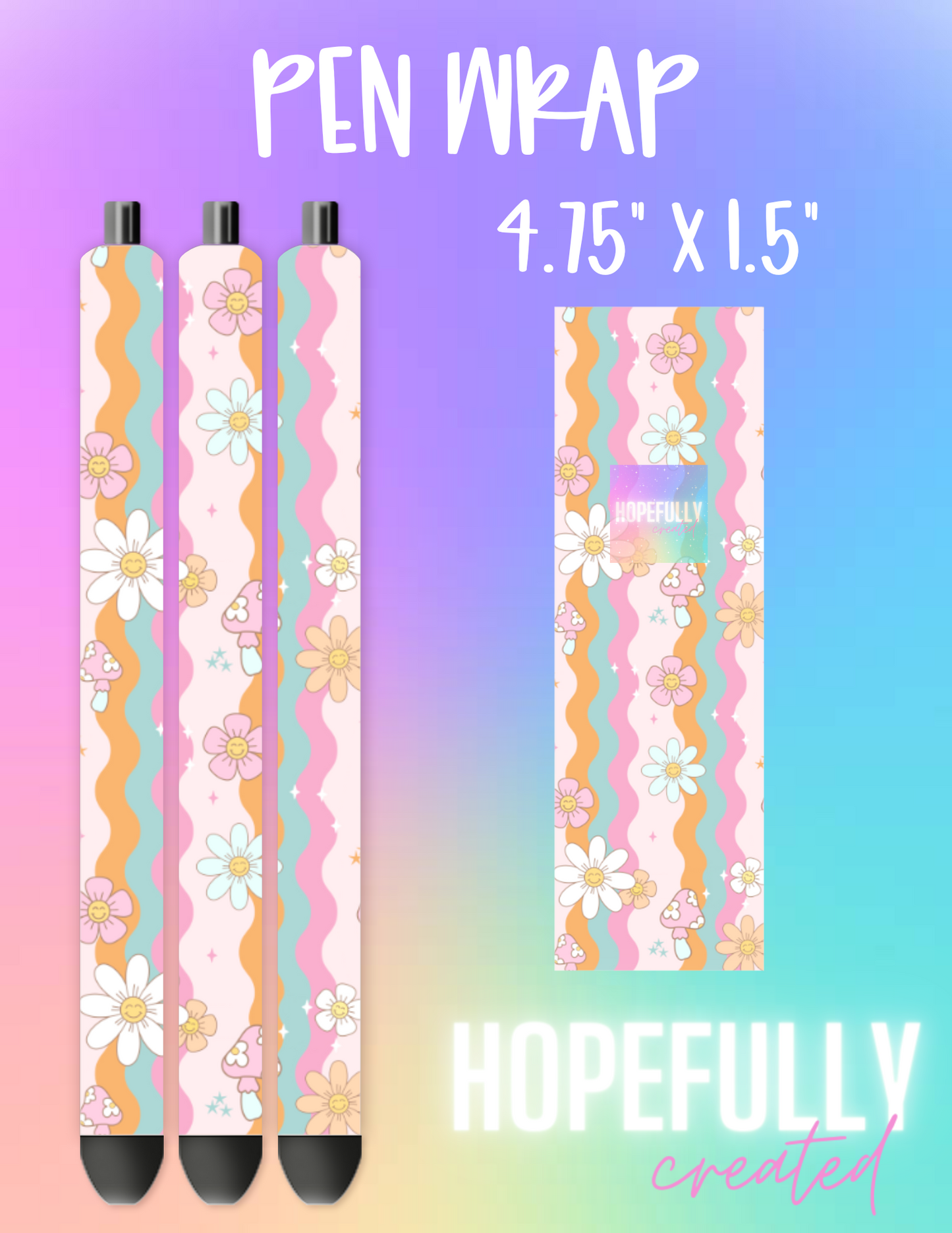 Wavy Pen Wrap-887