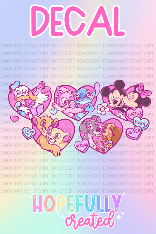 Valentines Decal-664 VIP