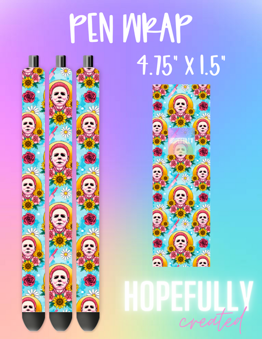 Spring Horror Pen Wrap-886