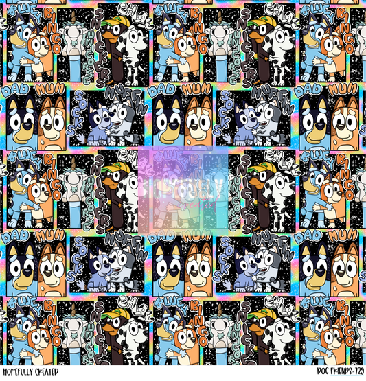 Dog Friends 12x12 - 729 VIP