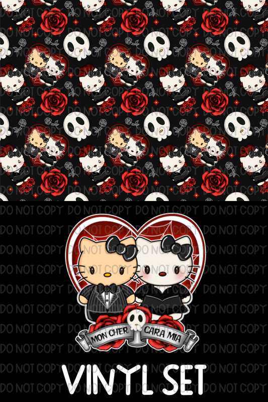 Halloween Kitty Vinyl Set