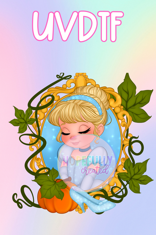 Cinderella UVDTF Decal