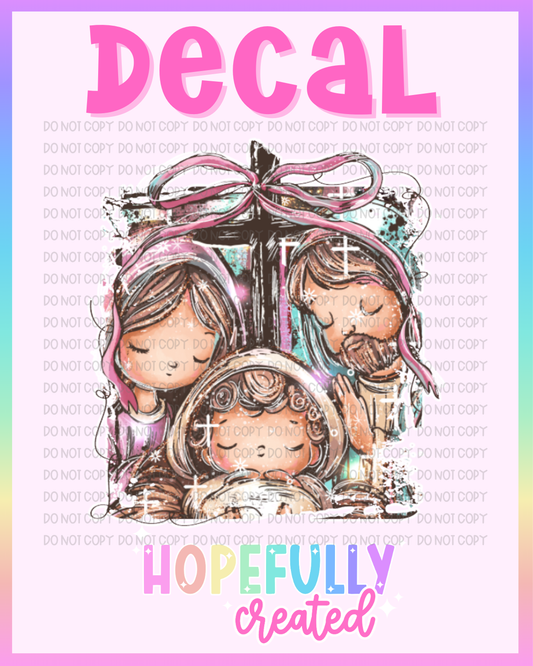 Nativity Decal-1125