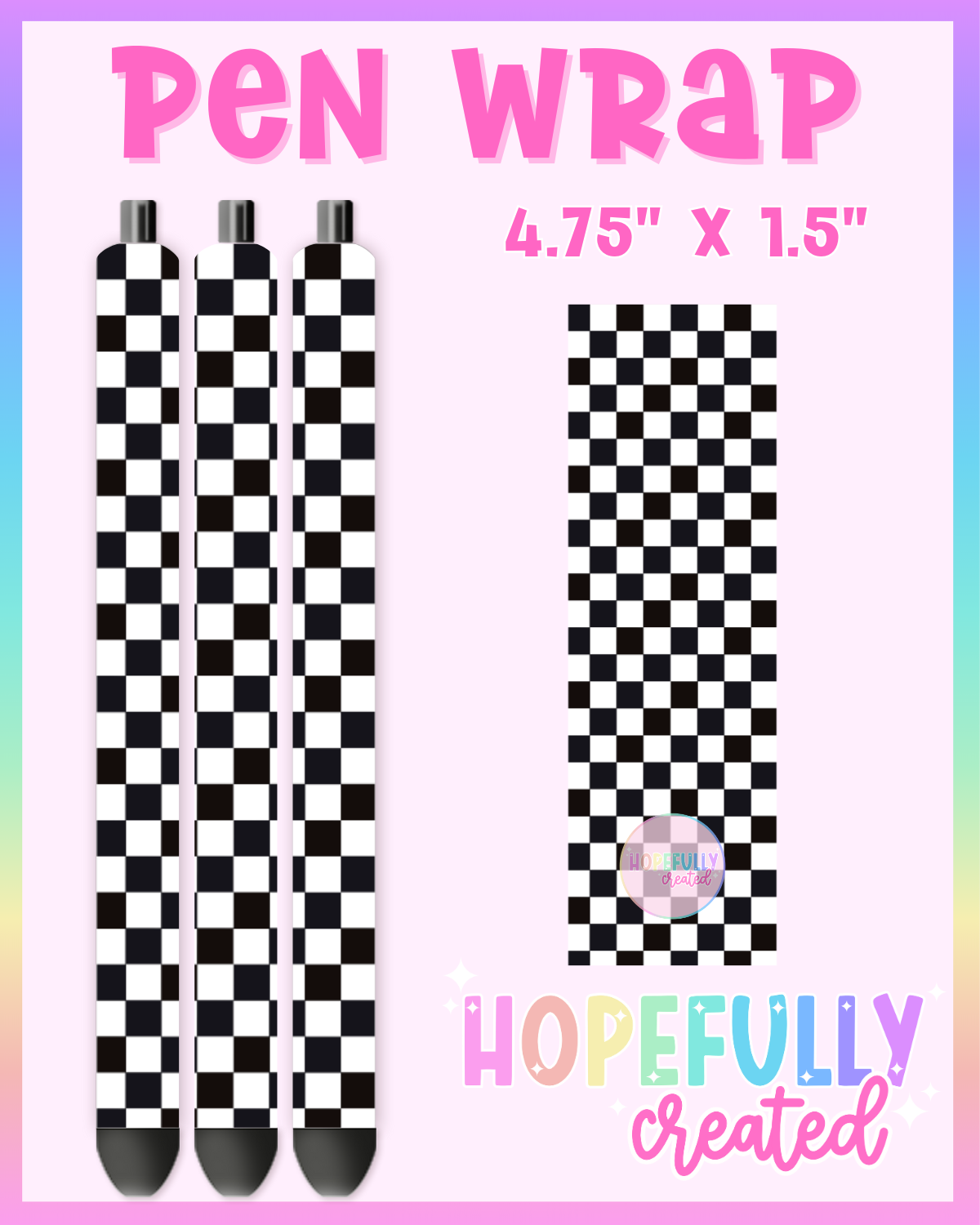 Checker Vinyl Collection- 3724