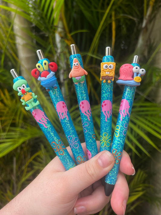 Bikini Bottom Pens Papermate Inkjoy