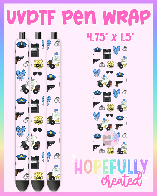 Police UVDTF Pen Wrap