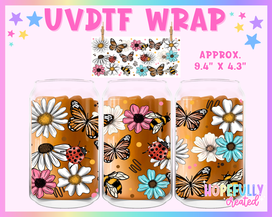 Spring UVDTF Glass Can Wrap
