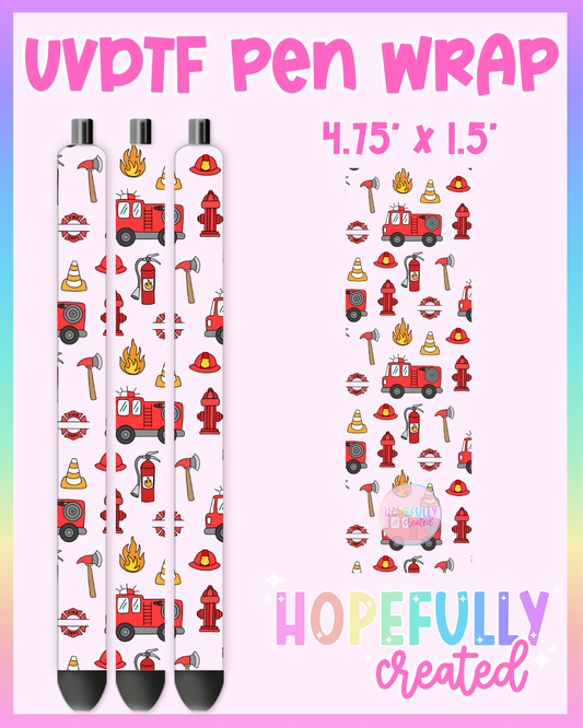 Fire UVDTF Pen Wrap