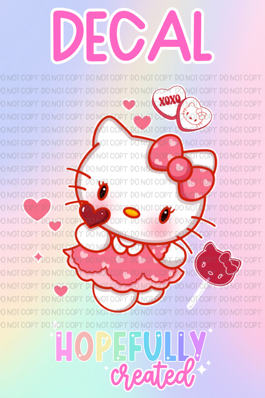 HK Valentine Decal-656 VIP