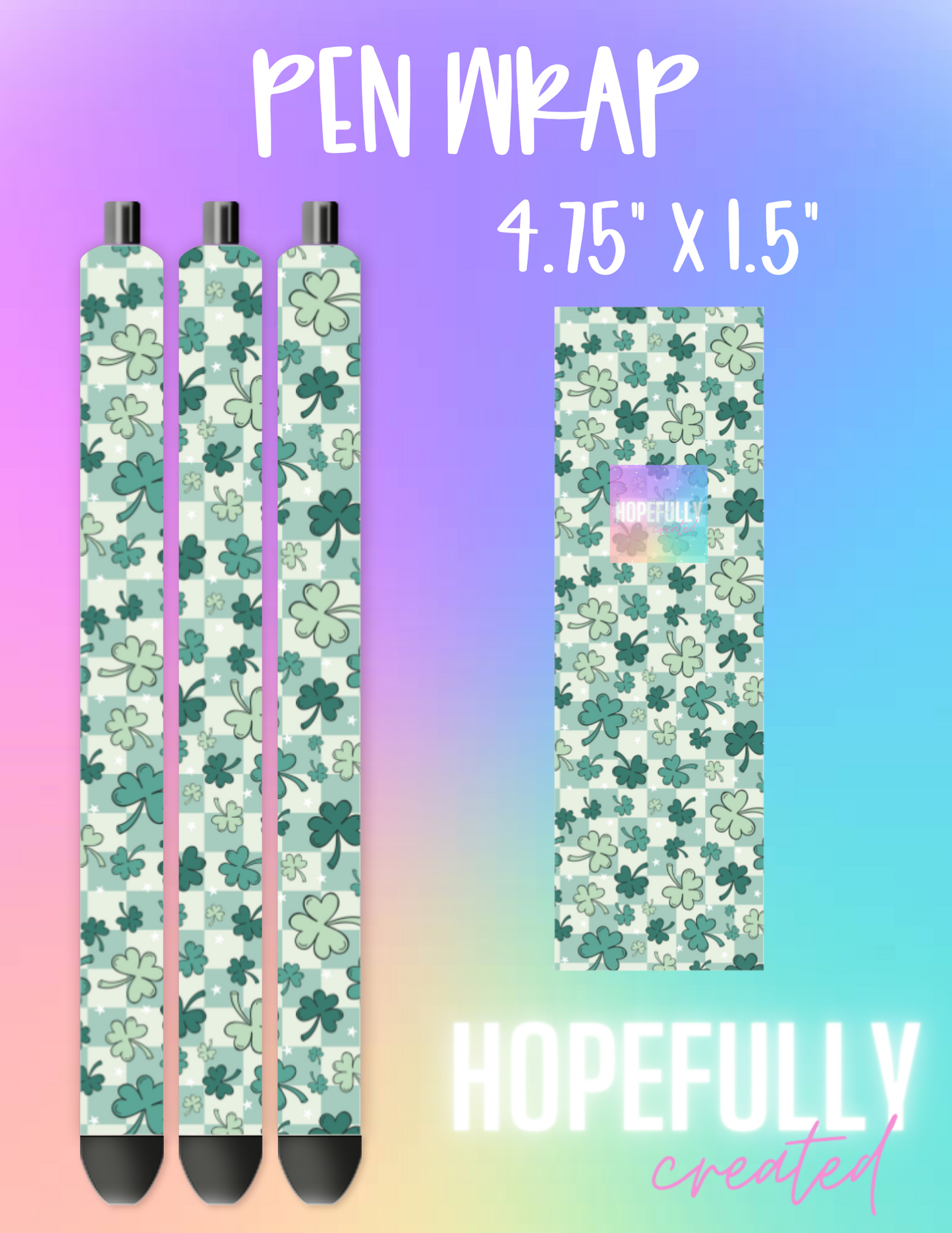 Clover Pen Wrap-893