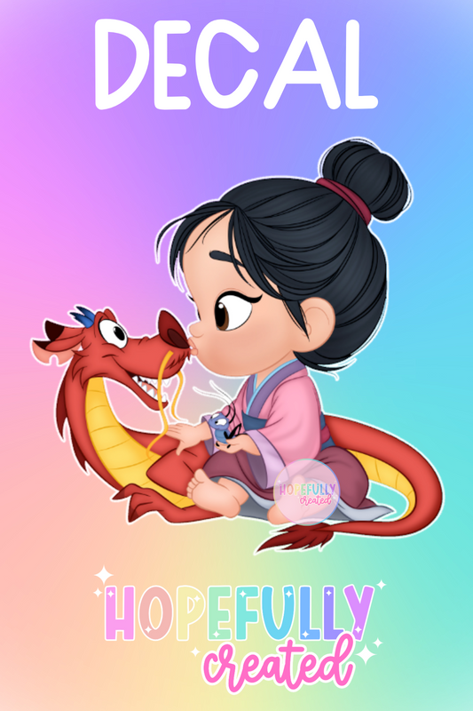Princess Collection Decal-334 VIP