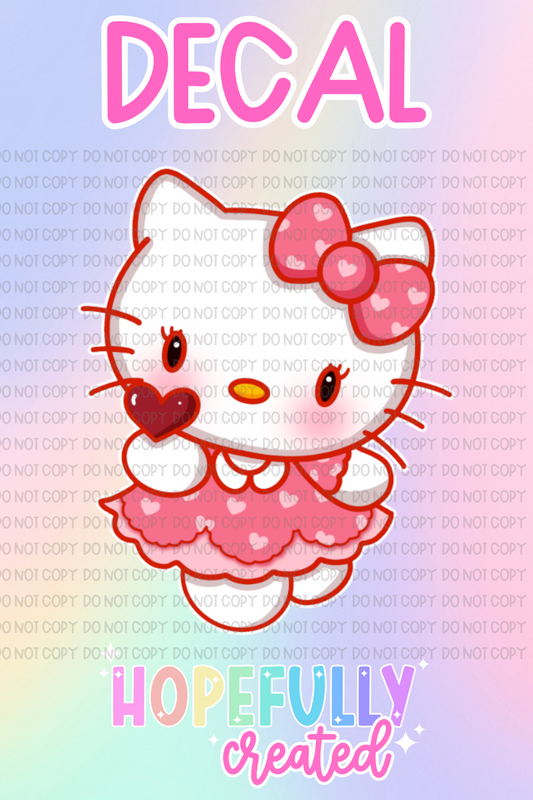HK Valentine Decal-657 VIP
