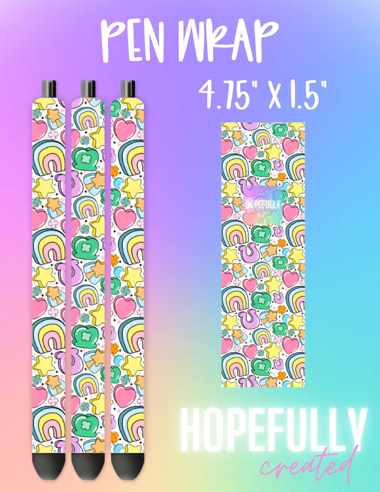 Lucky Charms Pen Wrap-894