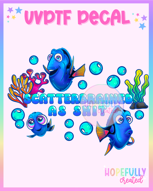 Fish UVDTF Decal