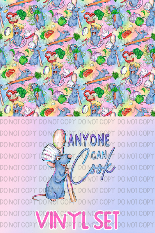 Chef Mouse Vinyl Set