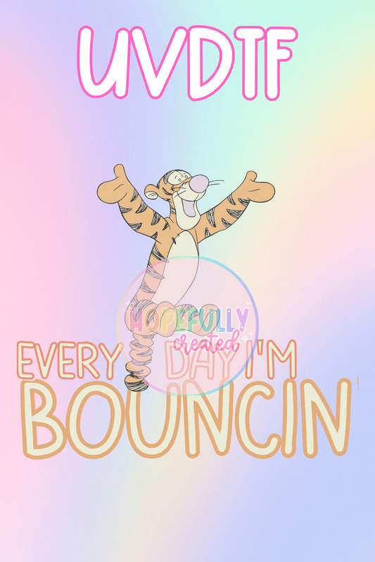 Bouncin' UVDTF Decal