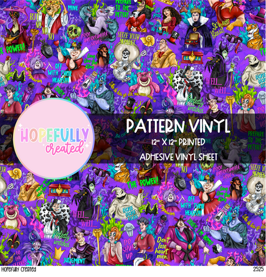 Villains Vinyl Collection- 2525 VIP