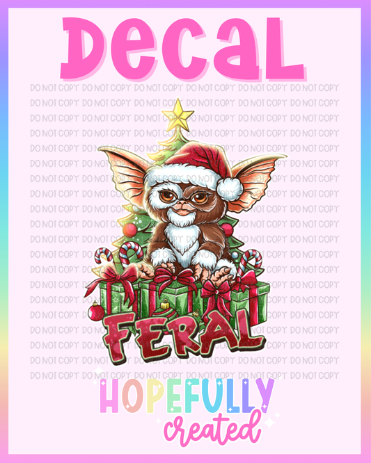 Christmas Giz Decal-1133 VIP