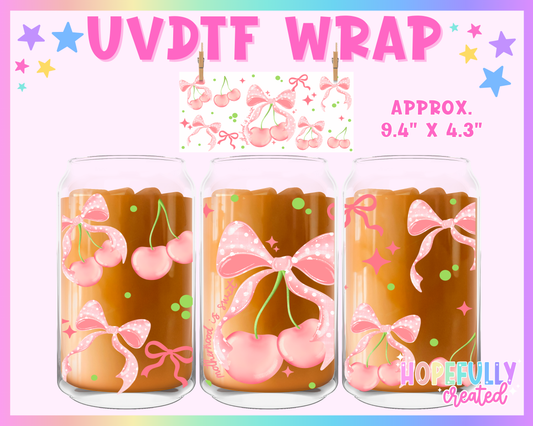 Motherhood is Sweet UVDTF Glass Can Wrap