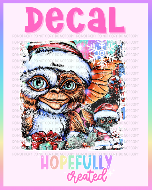 Christmas Giz Decal-1134 VIP