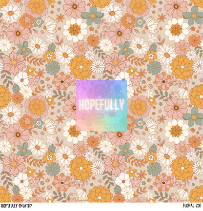 Floral Vinyl Collection - 790