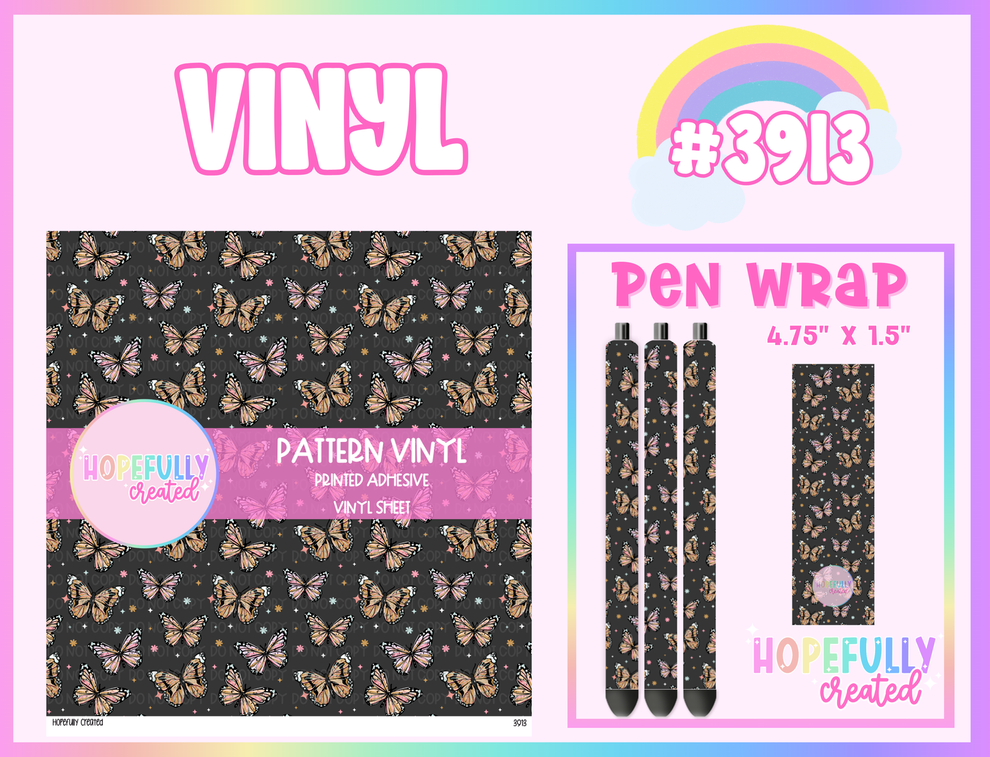 Butterfly Vinyl Collection - 3913