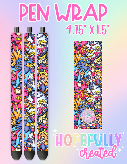 Incredibles Pen Wrap-2429 VIP