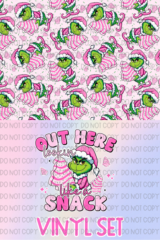 Christmas Snack (Pink) Vinyl Set