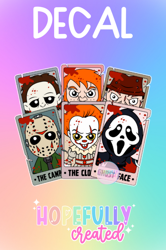 Horror Decal-347 VIP