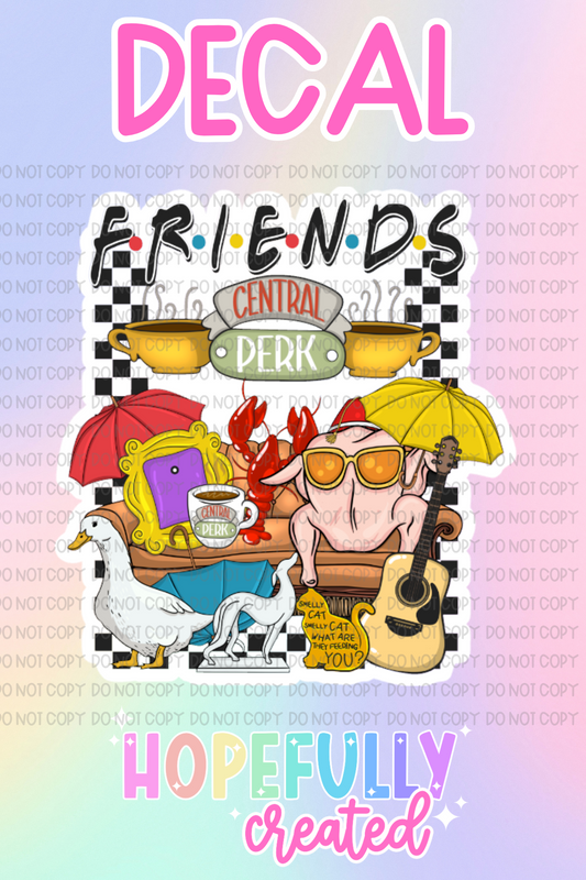 Friends Decal-670 VIP
