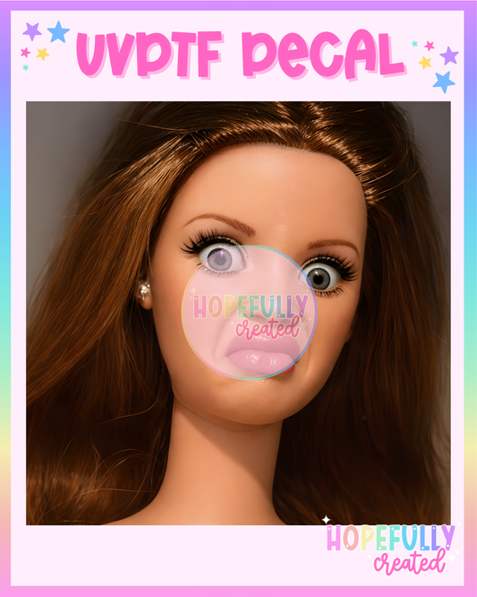 Ew Doll UVDTF Decal