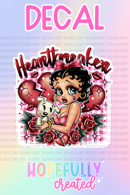 Betty B Decal-671 VIP