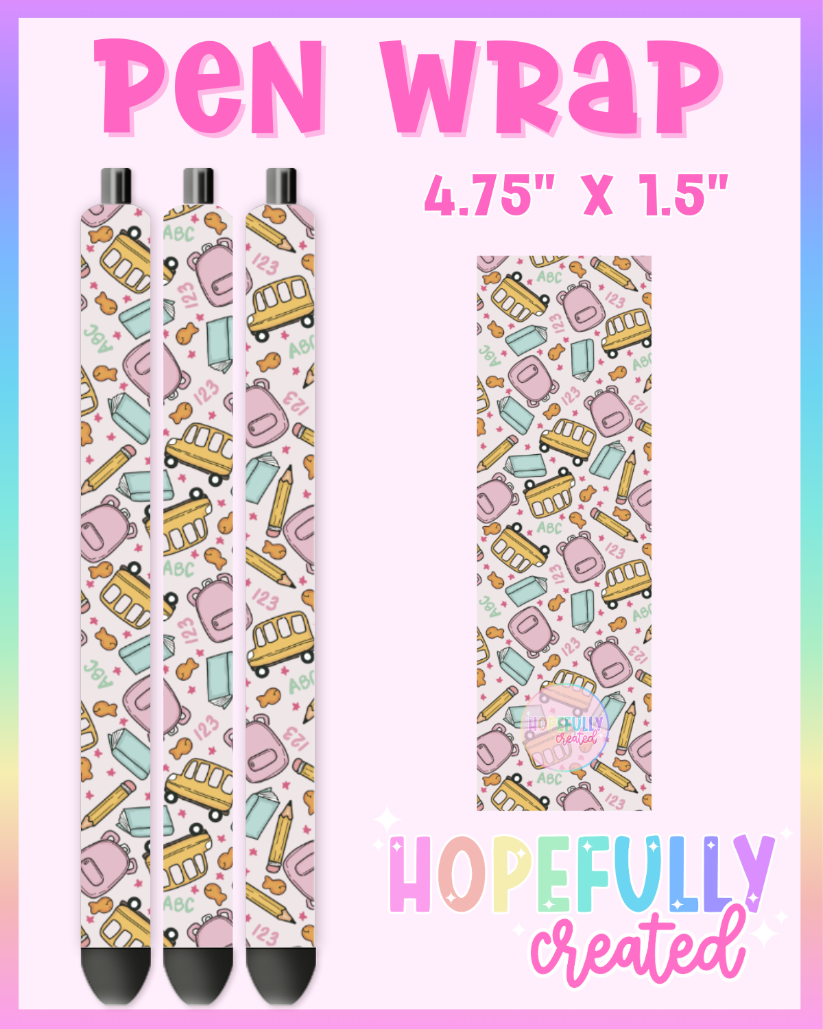 School Vinyl Collection- 3745