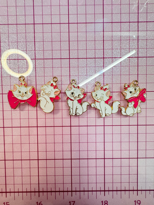 Pink Cat Charm