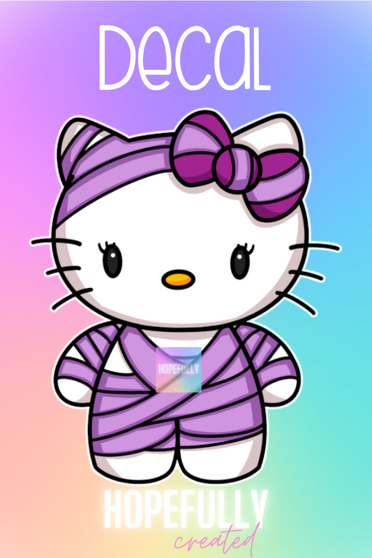 Mummy Kitty Decal-33 VIP