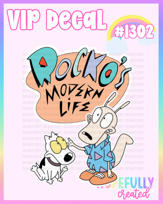 Rockos Decal-1302 VIP