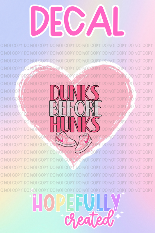 Dunks Decal-669 VIP