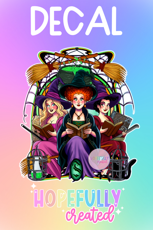 Witches Decal-351 VIP