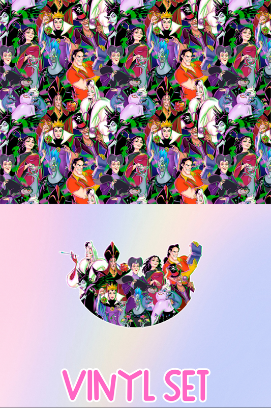 Villains Vinyl Set