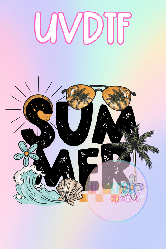 Summer UVDTF Decal
