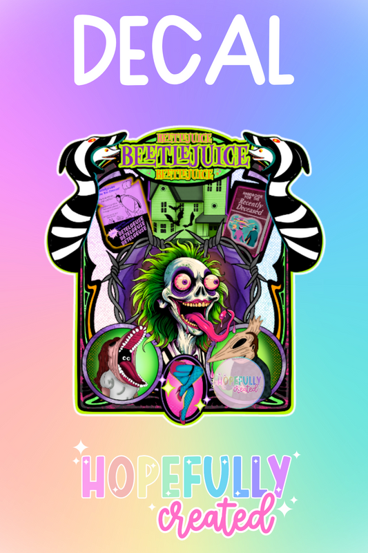 BeetleJuice Decal-353 VIP